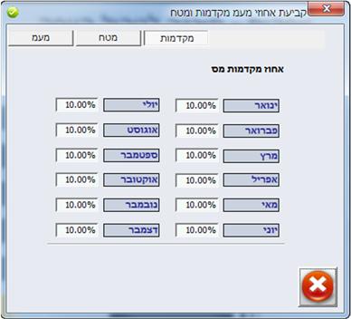 אם שיעור ניכוי המס הוא 0 מומלץ להסיר את ה" V " מט"ח עסקית מעדכנת את שערי המטבעות היציגים האחרונים הידועים כפי שנקבעו ע"י בנק ישראל (נדרש