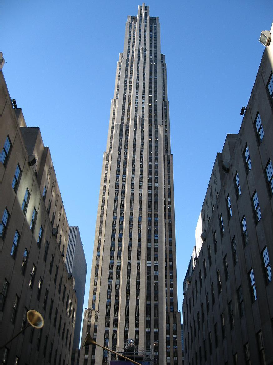 Rockefeller Center and Chrysler Building One of the symbols