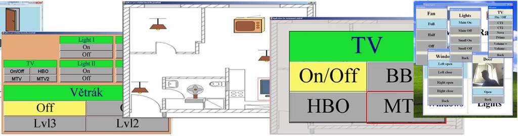 of items), USB modules Intelligent wheelchair (localization, map of flat, obstacle