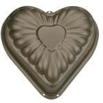Калап за торта- Срце 351007 990 Калап за торта во форма на срце. Калапот е изработен од тефлон.
