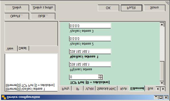 Poznámka: Položka Ignore discovery - zapne trvale napájení PoE bez ohledu na detekci a klasifikaci koncového PoE zařízení.