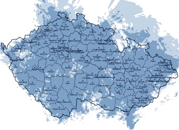 ČRo Regiony celkové pokrytí
