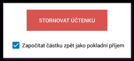 11 Storno vystavené účtenky V každodenním prodeji nastane situace, kdy je nutné provést změny již v otevřených účtech nebo vystavených.