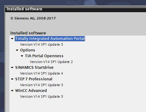 *) Platí pro V4 SP TIA Portal Openness (je zdarma ale