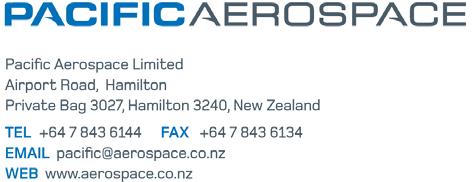 MANDATORY SERVICE 1. PLANNING INFORMATION RUDDER PEDAL WELD ASSEMBLY PACSB / XL / 050 A. EFFECTIVITY All Pacific Aerospace Limited 750XL aircraft up to S/N XL 111 B.