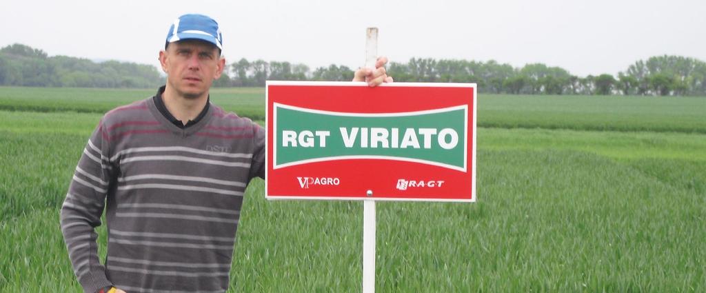 Viriato Najúrodnejšia osinatka! A Viriato - viac, ako len osinatá pšenica Ing. Pavel Stehlík Viriato predstavuje nástup nového trendu vo voľbe ozimných pšeníc.