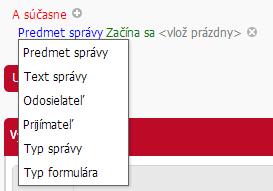 ..) si zadefinujete podmienku.