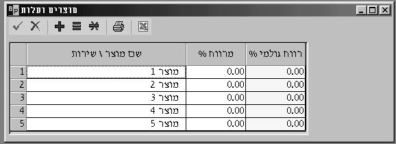 מ'' מדריך למשתמש ועלויות. לאחר שבוצע תהליך זה, עדכון עלות של מרכיב יצור יעדכן גם את עלויות כל המוצרים הכוללים אותו. הערה: לא ניתן לבצע קישור לאקסל לפריט שנקלט עבורו פירוט של מרכיבי המוצר.