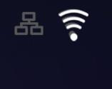 ENG: on the mainscreen also a connection notification is shown on the top right corner LAN or WiFi CZ: i na vaší hlavní obrazovce je v pravém horním rohu zobrazena informace o