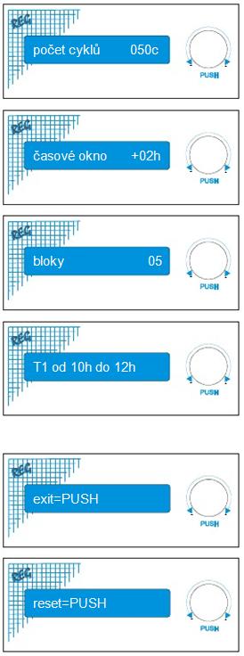 pokud dojde k otevření, ale klapka zůstane trvale otevřená pak se na displeji objeví hlášení plný zásobník pokud dojde k otevření a klapka se zavře po skončení pauzy tak regulátor pouze vynechá jeden