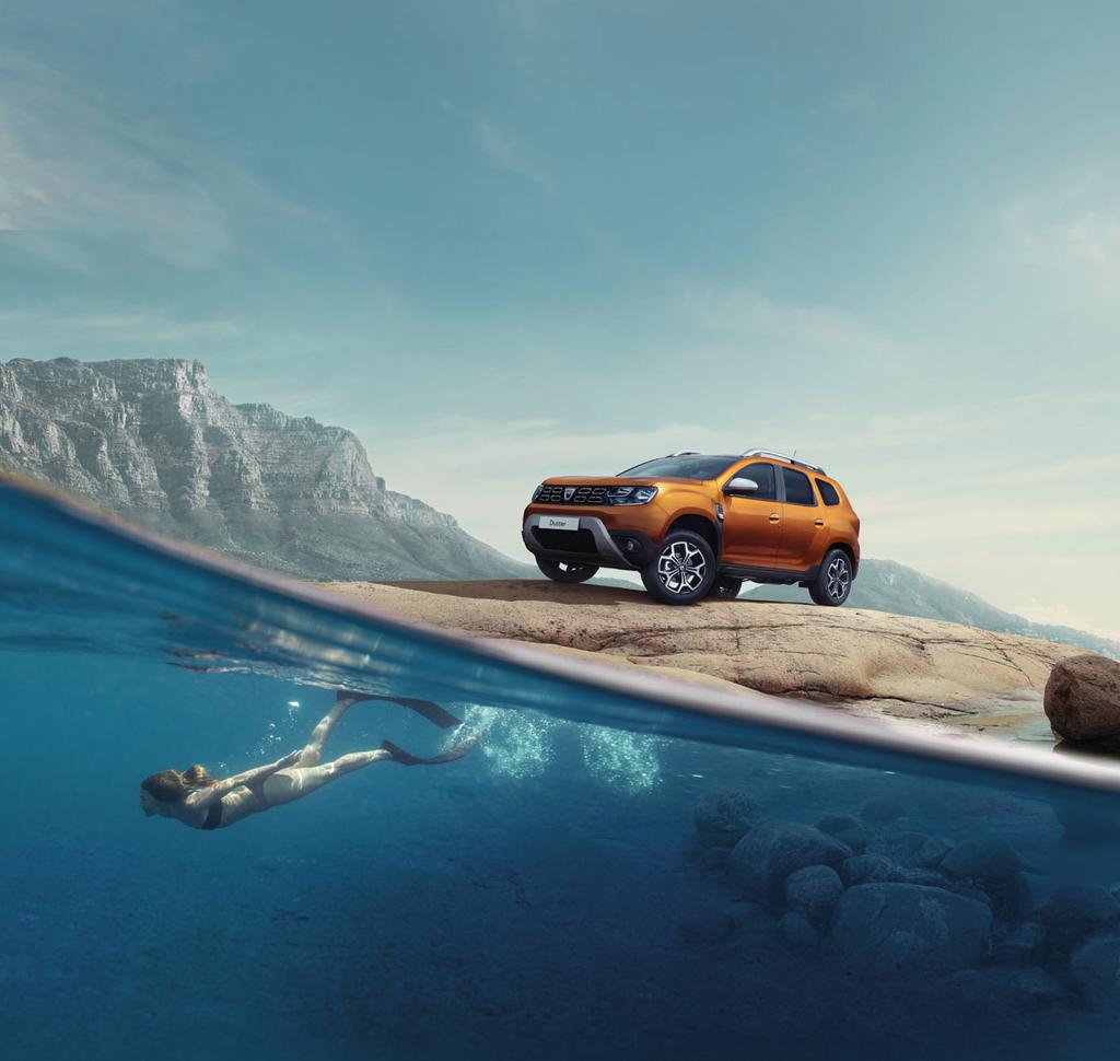 Stvorený na jazdu v každom teréne Nové vozidlo Dacia Duster je všade vo svojom živle.