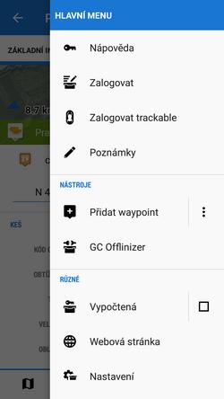 id=cz:manual:user_guide:geocaching:gc_in_locus 2017/10/26 16:49 Hlavní menu