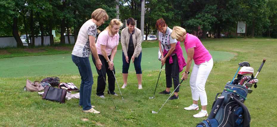 ČERVEN 2017 HŘIŠTĚ 9 Nikoli březen, ale červen se stal měsícem, kdy ženy budou mezinárodně slavit svůj svátek. Tedy aspoň na golfu. Premiéra, při níž se 6.