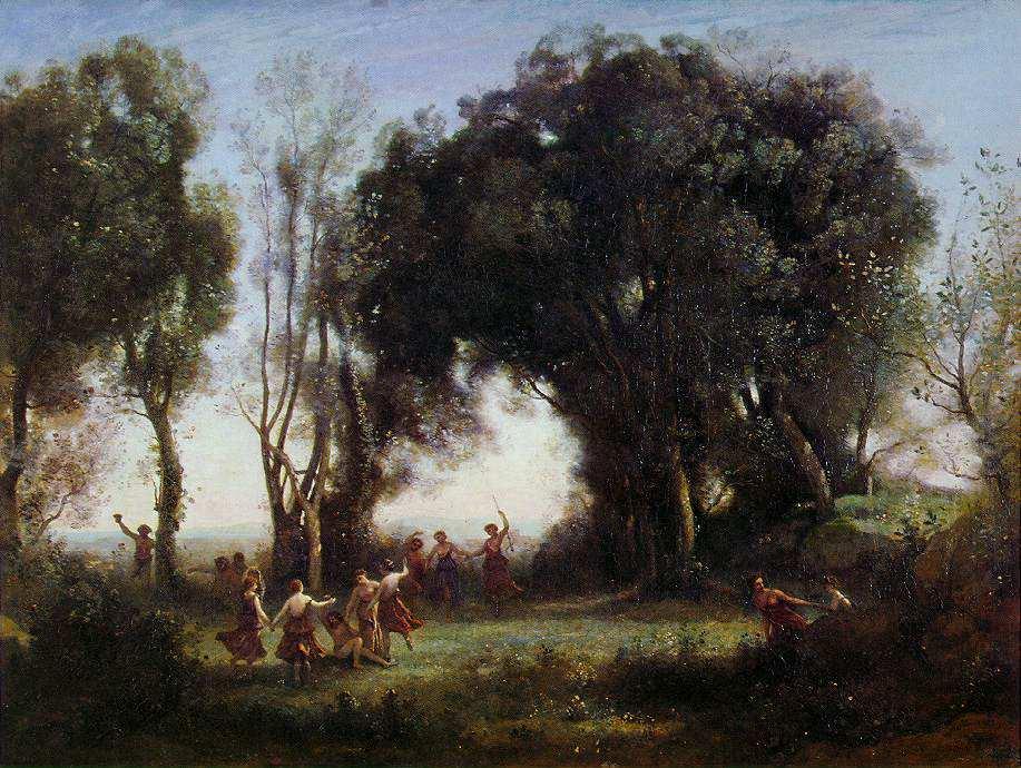 Jean-Baptiste- Camille Corot (1796-1875), Ráno