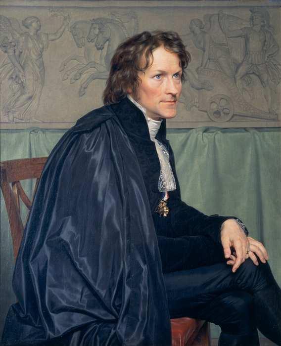 Christoffer Wilhelm Eckersberg (1783-1853), Portrét Bertela