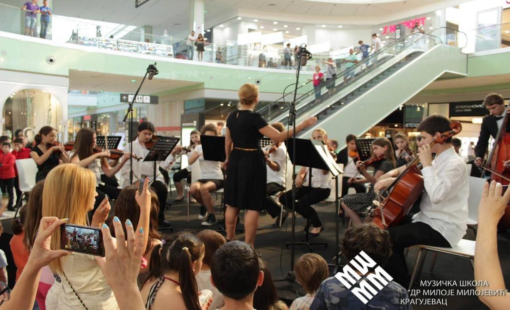 Концерт одсека за традиционално певање и свирање Тржни центар Плаза у Крагујевцу, 16. јун 2015.