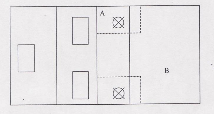 ČINNOST TO TO odbíjí z vlastního nadhozu. Nejprve z druhé zóny s cílem zasáhnout 3x terč č. 4., 3x terč č. 2., 3x terč č. 6.