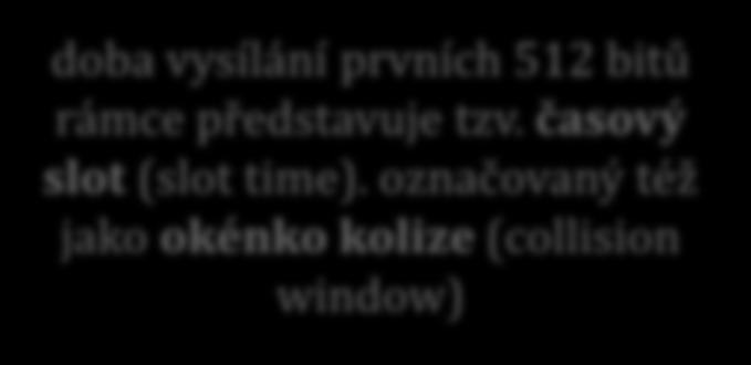 nevylučuje jejich výskyt kolize nejsou chybou, ale (běžným) provozním stavem ale musí se s nimi korektně nakládat požadavky na kolize a