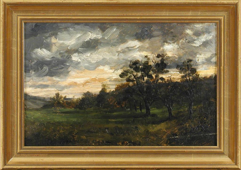 Petit bois à Roztoky, 1880, huile sur
