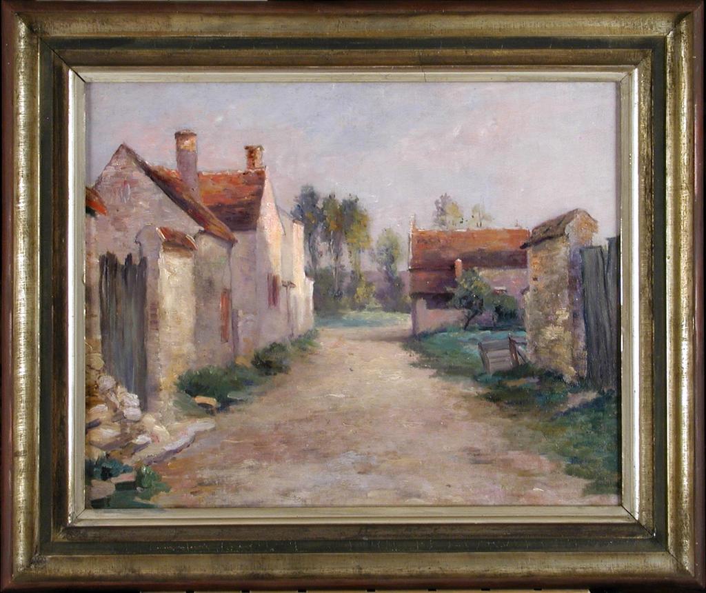 Rue d un village français (Ulice ve francouzské vesnici), 1886-1889,