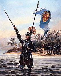 Objevitelé 1513 Tichý oceán (Panamská
