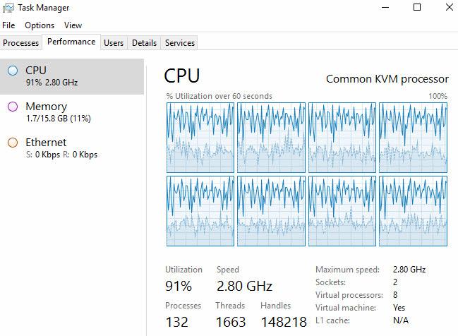 13. Test výkonu hlavního PC docházky (docházkového serveru) Od verze 7.
