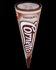 EUR/l Cornetto 2 druhy 125 ml