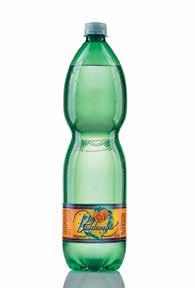 Baldovská minerálna voda ochutená 2 druhy 1,5 l jednotková cena 0,37