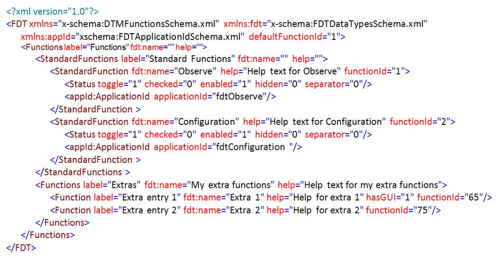 FDT/DTM v průmyslové automatizaci 41 5.4.6. Schéma DTMParameterSchema XML dokument DTMParameterSchema slouží v FDT k určení specifických informací o zařízení.