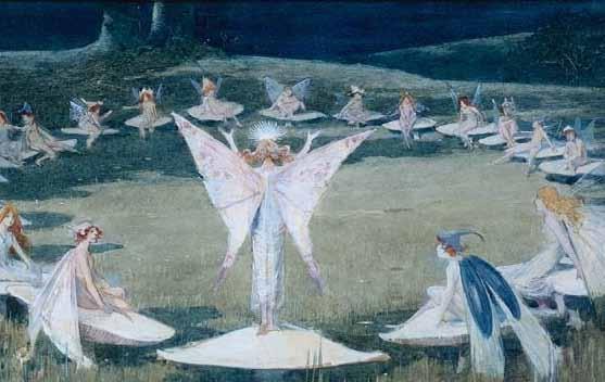 Historie a první zobrazení A Fairy Ring, Walter Jenks