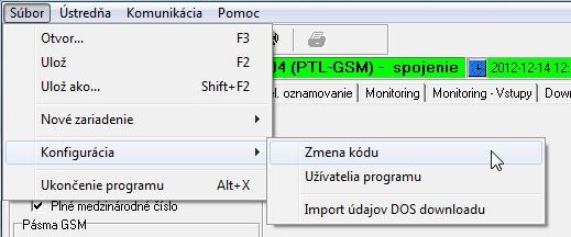 SATEL GSM-4/GSM-5 27 Vysvetlivky k obrázku 15: 1 - ikona informuje o stave komunikácie s modulom: zelená farba pripravenosť do zasielania údajov; zelená farba striedavo so žltou farbou zasielanie