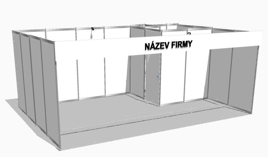 NABÍDKA TYPOVÝCH EXPOZIC Sleva 10 % na objednávky do 31.1. 017 ZÁVAZNĚ OBJEDNÁVÁME STÁNEK TYPU F1-4m CENA 3 040,00 Kč Cena zahrnuje 4m základní stavební konstrukce Octanorm 4m koberec zn.