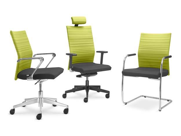 ELEMENT Design by LD SEATING design team 30 Element range chairs boast subtle design and strikingly alluring look of backrest upholstery.