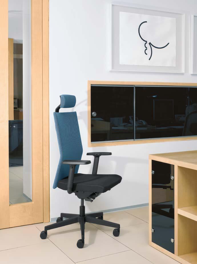 The design, the wide variety of models, and perfect ergonomics guarantee that chairs in the Web series will not become outdated in any interior, or for its user.