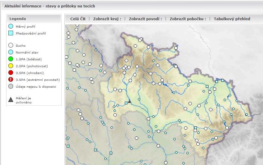 Hydrologické sucho na tocích v povodí Odry, horní Moravy a Bečvy Problematika sucha se v posledních letech dostává stále více do popředí zájmu a hledají se řešení, jak následky tohoto přírodního jevu