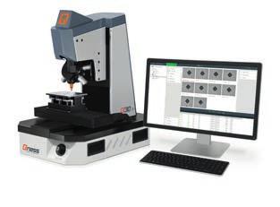 kapacitní dotykovou obrazovkou l Manuální XY stolek pro jednoduché měření l Operation unit with capacitive touch screen l Manual XY slide for simple row