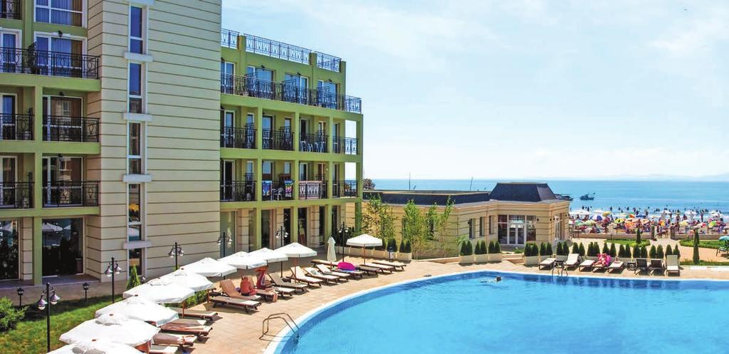 180 aparthotel Festa Pomorie Pomorie ALL INCLUSIVE raňajky, obedy, večere formou bohatých bufetových stolov snack, pizza, sladké koláče, káva, čaj od 15:00 do 17:00 hod.