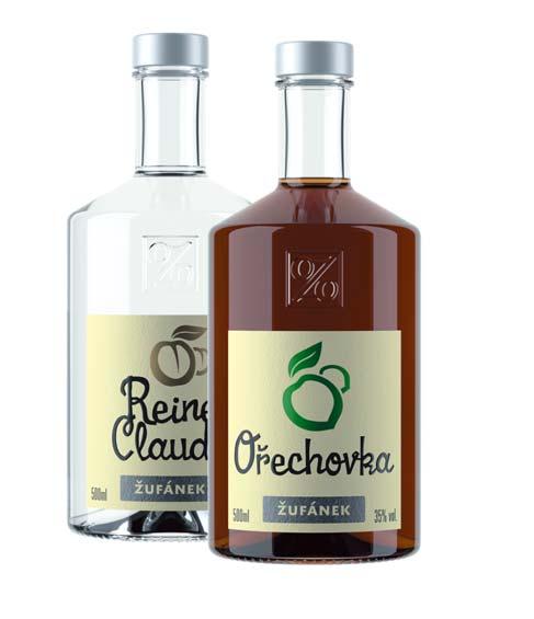 Slivovice a ovocné destiláty 1281 4 cl Slivovice bílá 45% Jelínek..................................... 66,- 1281 4 cl Slivovice zlatá 45% Jelínek.