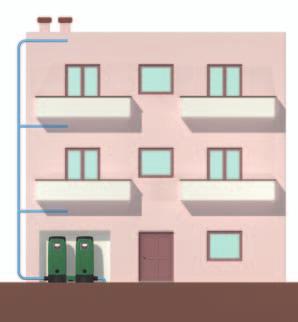 ELEKTRONICKÝ POSILOVACÍ SYSTÉM VÝBĚROVÁ TABULKA SAMOSTATNÉHO E.SYBOXU PRO BYTOVÝ DŮM Je-li instalována nádrž pod tlakem, každý 1 bar vzhledem k tomu snížíme o tři úrovně podlaží.