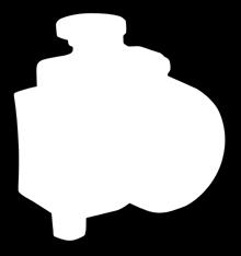 podobnými vlastnosti vody. Kryt motoru z litého hliníku. Oběžné kolo z technopolymeru.