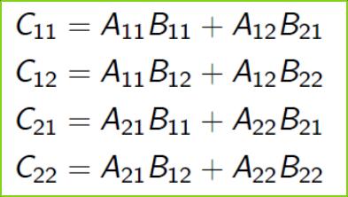 Složitost rekurzivního řešení Evidentně pro n=1 je: T(1) = (1). Pro n > 0 je nutno vzít v úvahu náročnost rozdělení na submatice, což je (1).
