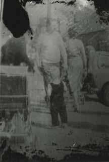 Miroslav Tichý (1926 2011) Na ulici bromostříbrná fotografie, 14,5 x 10
