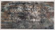 strukturální grafika, 1962, 21,7 x 42 cm, sign.
