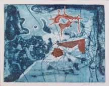 71 76 75 78 71 Červená 72 73 74 75 strukturální grafika, 1960,