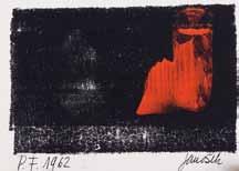 strukturální grafika, 9,5 x 16 cm 2 000 Kč ( 80) (6 000 Kč - 11