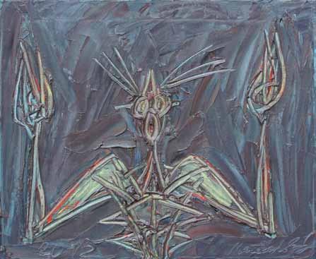 44 Jiří Načeradský (1939 2014) Milenci kvaš, tuš, papír, 1993-95, 57 x 41 cm, sign.