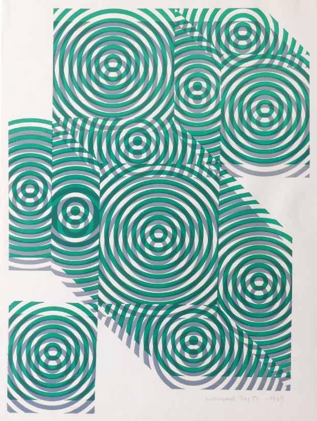 66 66 Vladislav Mirvald (1921 2003) Ad fortunam serigrafie, 1969, 46,3 x 34,6 cm,