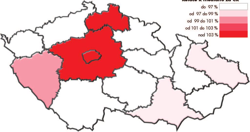 ISPV - mzdová sféra R 1. pololetí 2015 MZS-M4 Hrubá m sí ní mzda podle kraj kraj NUTS 3 hrubá m sí ní mzda po et meziro ní zam stnanc medián zm na tis.