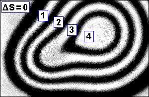 interferenční rovnicí I(x,y) = I p (x,y) 2 + I r (x,y) 2 + 2 I p (x,y) I r (x,y) cos(ϕ p (x,y) - ϕ r (x,y)), kde: I p (x,y) cos(ϕ p (x,y)) - předmětová vlna, I r (x,y) cos(ϕ r (x,y)) - referenční