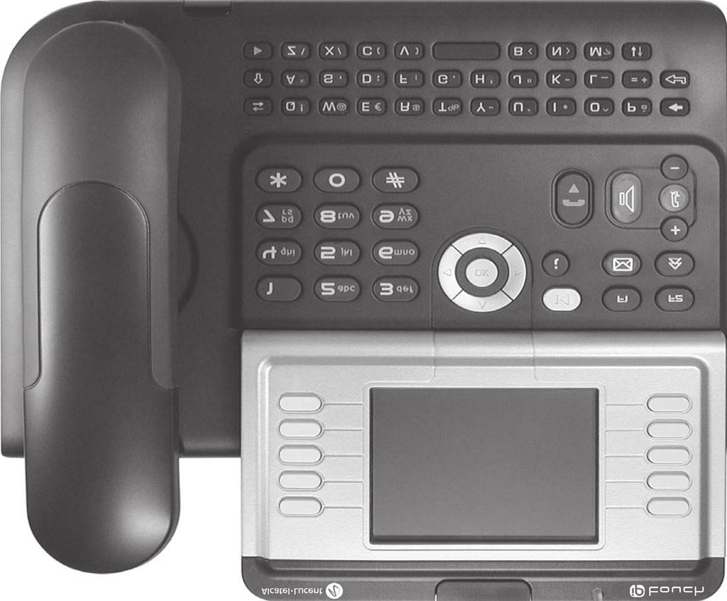 Alcatel-Lucent IP Touch 408 Telefonní sluchátko (mo½nost bezdrátového sluchátka - Bluetooth - výhradnì Alcatel-Lucent IP Touch 408 Phone) Poznejte svùj telefon Nastavení sklonu displeje LED Zelená